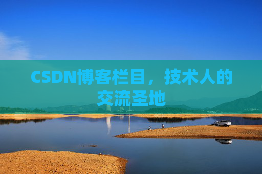 CSDN博客栏目，技术人的交流圣地
